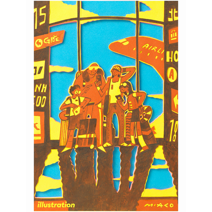 Miako "Trouble Travel" / illustration "The Choice" × ROOTOTE / 037007