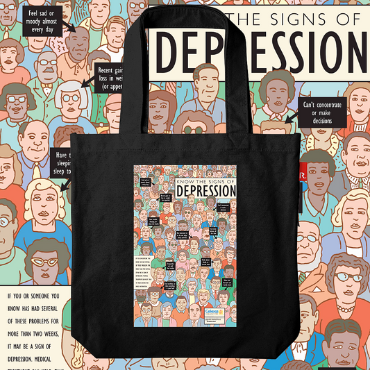 PushPin by Seymour Chwast × ROOTOTE / DIPRESSION TALL / 002409 