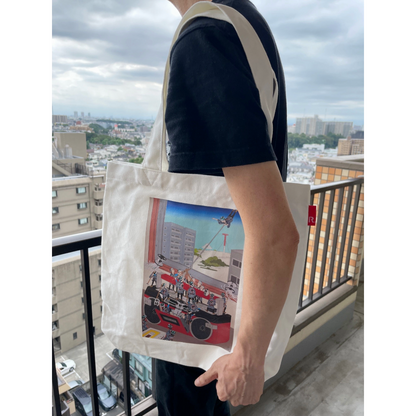 ROOTOTE meets 10 SENSE / Suzuki Hyottoko "razicase tote bag" / 001405