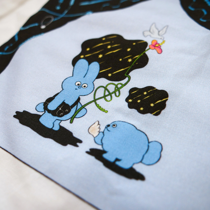 Aki Horikita × ROOTOTE / Rabbit and Flowers: TALL BK / 017201