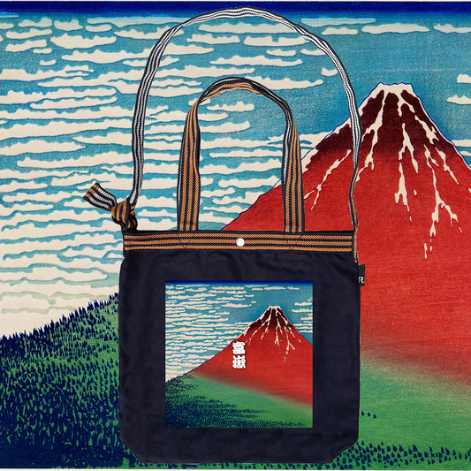 MAEKAKE Series / 浮世絵 : 冨嶽トートバッグ / 064102