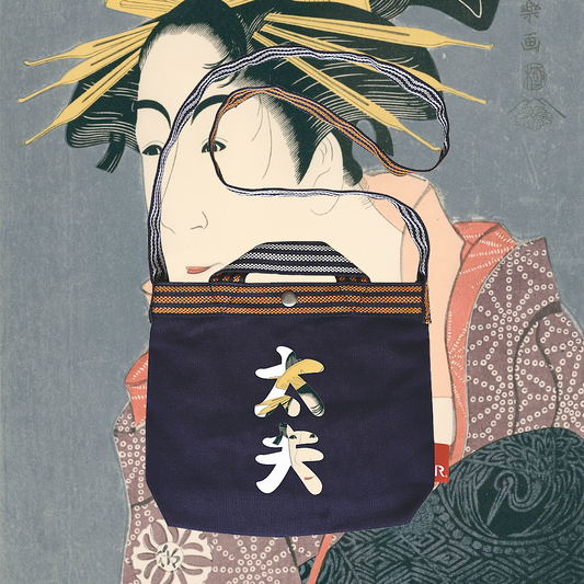 MAEKAKE Series / 浮世絵 : 太夫ショルダーバッグ / 064205