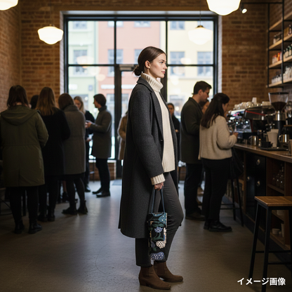 NORDISKA TYGER × ROOTOTE / "BLÅ FÅGEL" Wine  / 644202