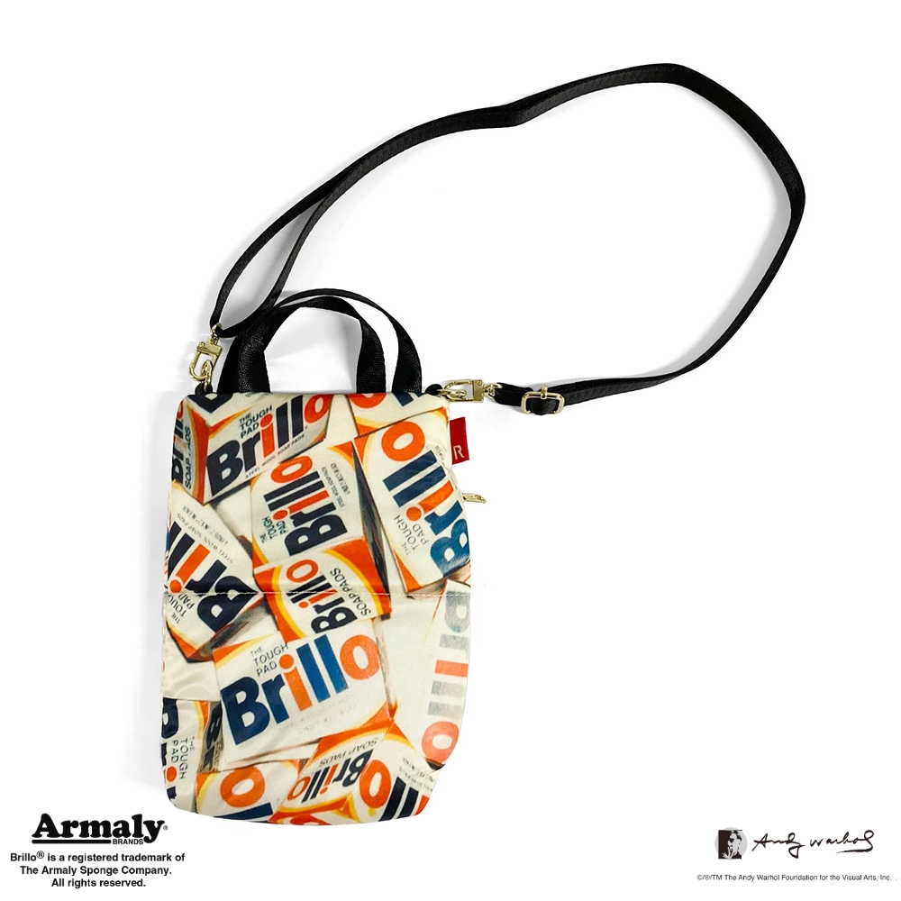 Andy Warhol / PADDED MINI TOTE "Brillo" / 829706