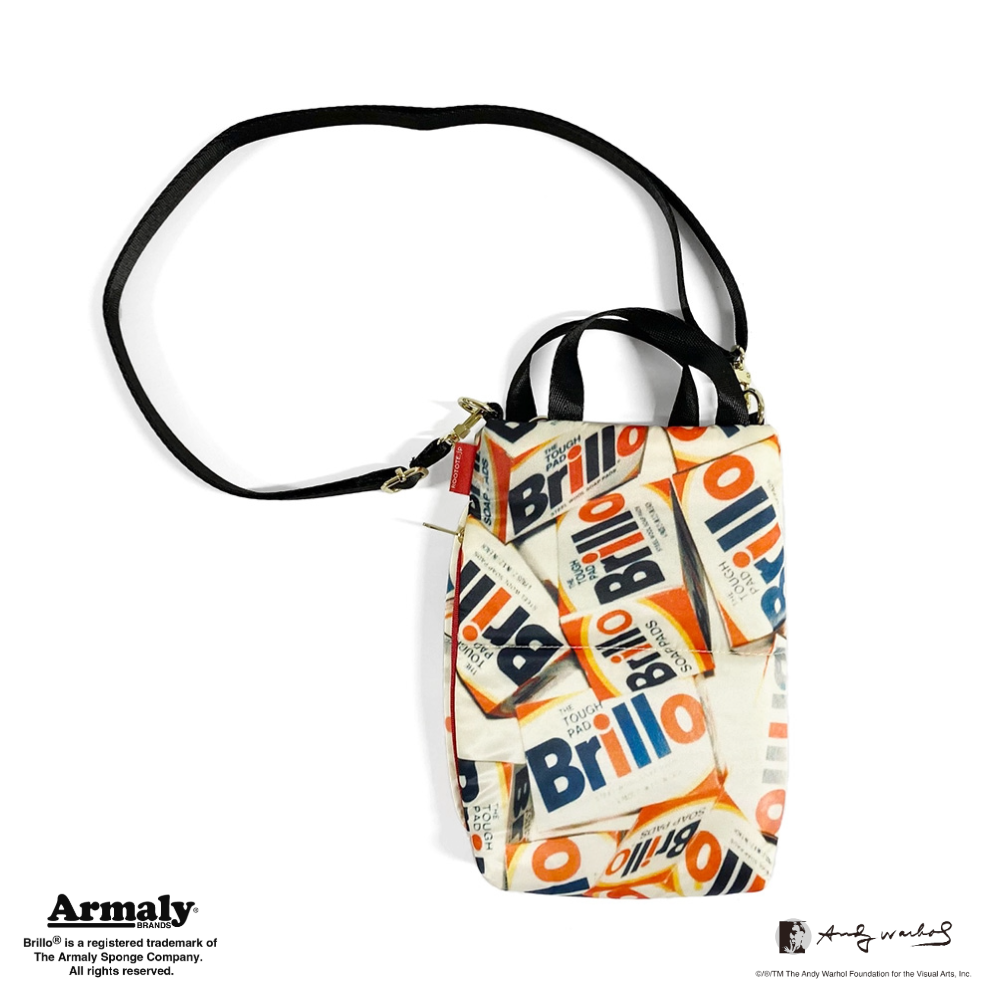 Andy Warhol / PADDED MINI TOTE "Brillo" / 829706