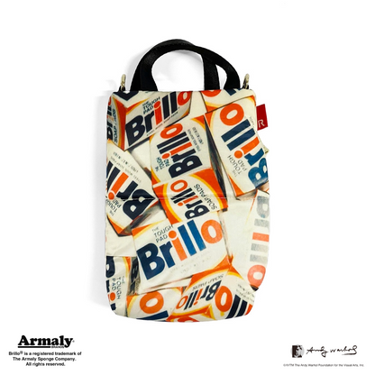 Andy Warhol / PADDED MINI TOTE "Brillo" / 829706