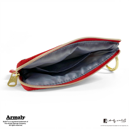 Andy Warhol / PADDED POUCH "Brillo" / 829806