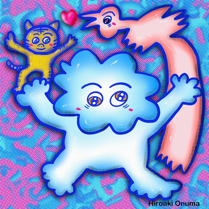 IndependentTokyo2026 / オオヌマヒロアキ：クラウドくんファミリー / 008607