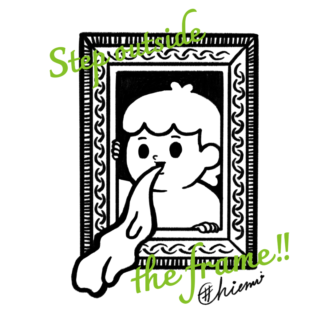 IndependentTokyo2026 / いだちえみ：Step outside the frame!! / 009001