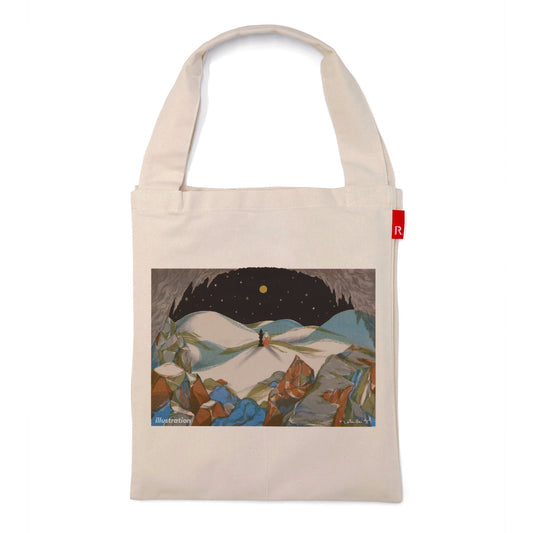 タワタリナツキ「洞窟のなか」/ illustration"The Choice" × ROOTOTE / 037002