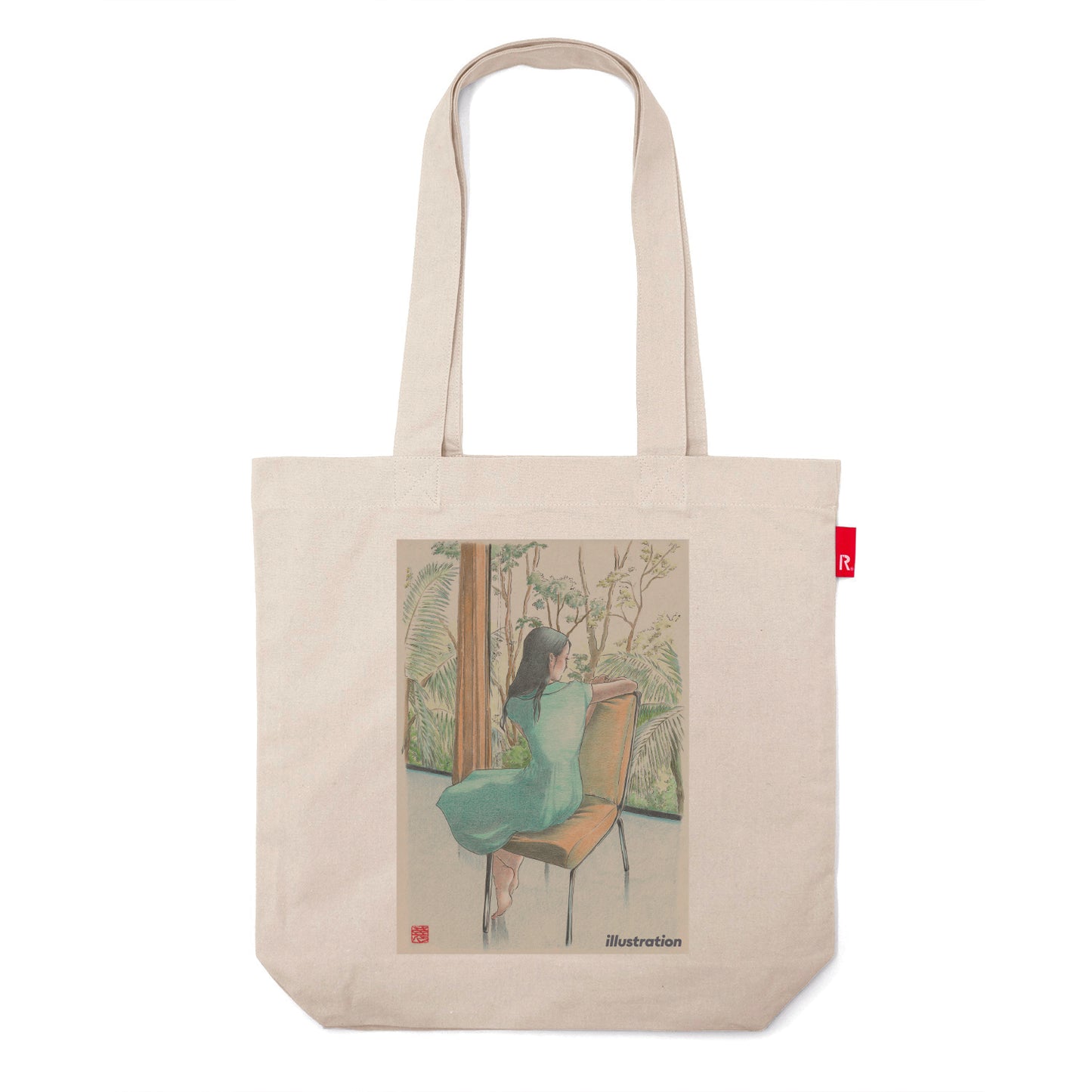 さとうさえ「夏の別荘」/ illustration"The Choice" × ROOTOTE / 037004