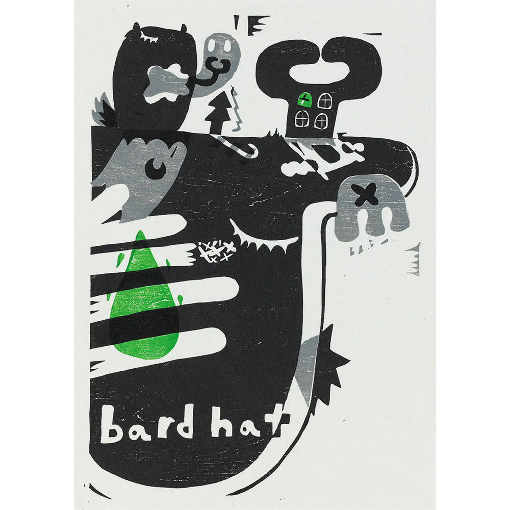 ネネカイジュウ「Bard hat」/ illustration"The Choice" × ROOTOTE / 068502