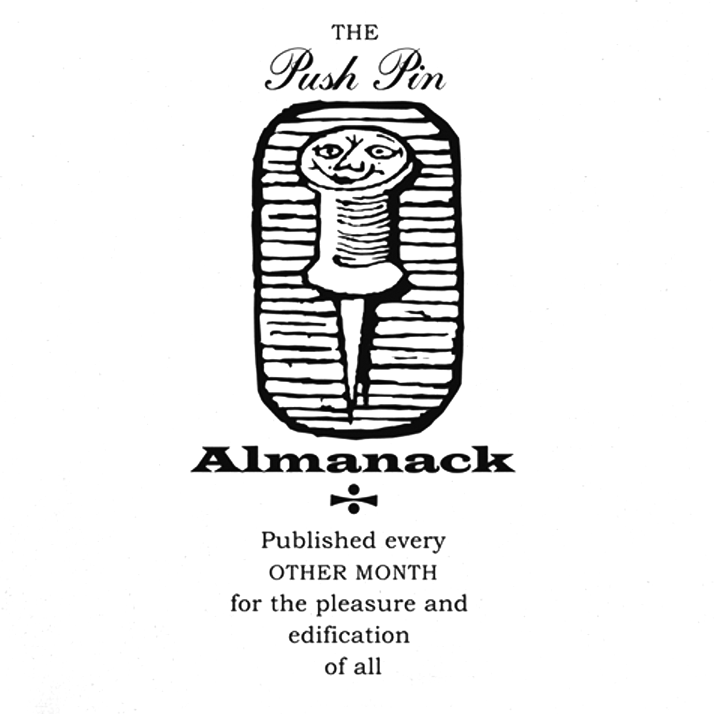 PushPin by Seymour Chwast × ROOTOTE / PushpIn Almanack logo TALL / 002704