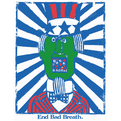 PushPin by Seymour Chwast × ROOTOTE / End Bad Breath TALL / 002407