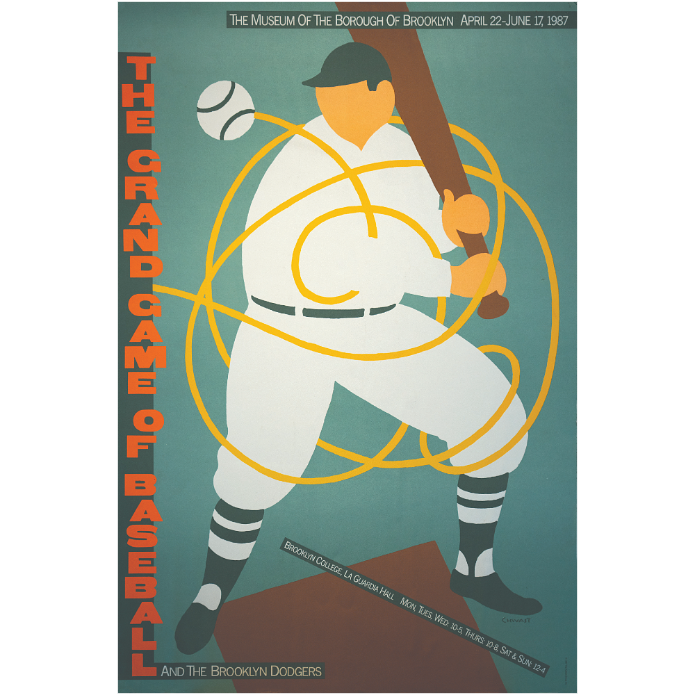 PushPin by Seymour Chwast × ROOTOTE / THE BRAND GAME OF BASEBALL TALL / 002508