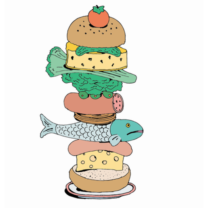 PushPin by Seymour Chwast × ROOTOTE / ZABARS Cover Barger 2 TALL / 002709