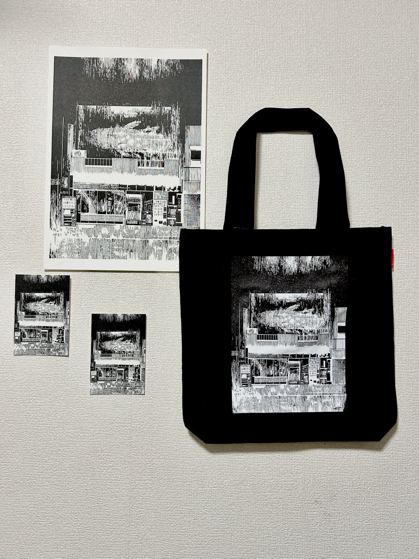ROOTOTE meets 10 SENSE / Deguchi Seze "Underwater Aquarium Shop Tote Bag" / 001502