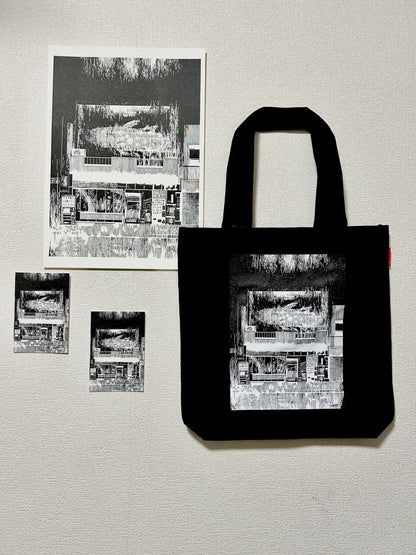 ROOTOTE meets 10 SENSE / Deguchi Seze "Underwater Aquarium Shop Tote Bag" / 001502