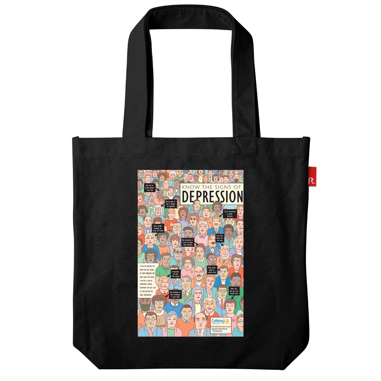 PushPin by Seymour Chwast × ROOTOTE / DIPRESSION TALL / 002409