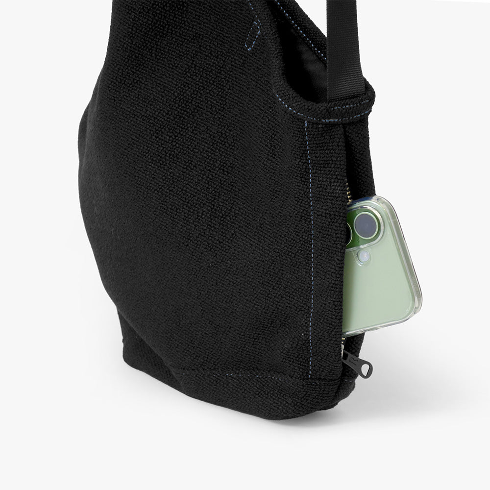 Textile by kvadrat × nendo / ruck-tote small Black / 855003