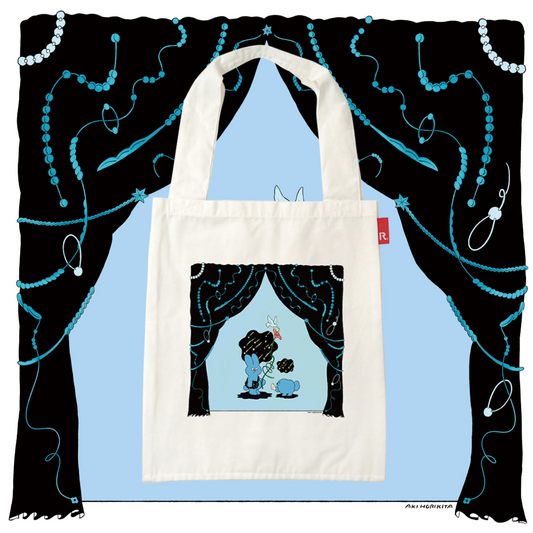 Aki Horikita × ROOTOTE / Rabbit and Flowers: TALL BK / 017201