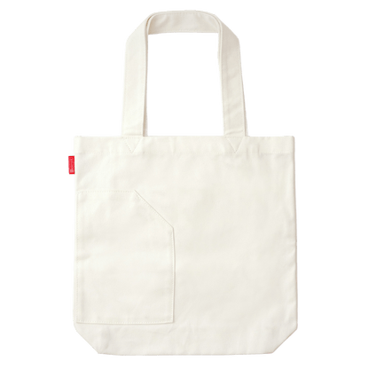 夜中つか×ROOTOTE / みなとまちのねこトート / 000601 (ホワイト)