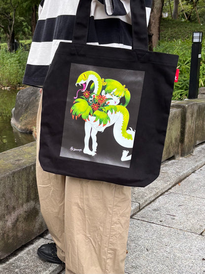 ROOTOTE meets 10 SENSE / Nao Utsunomiya "Tempted Girls Trimmed Tote Bag" / 001409
