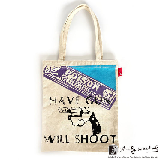 Andy Warhol / Have Gun Will Shoot, 1985-6,Poison Caution, 1985-6 Tote / 450104