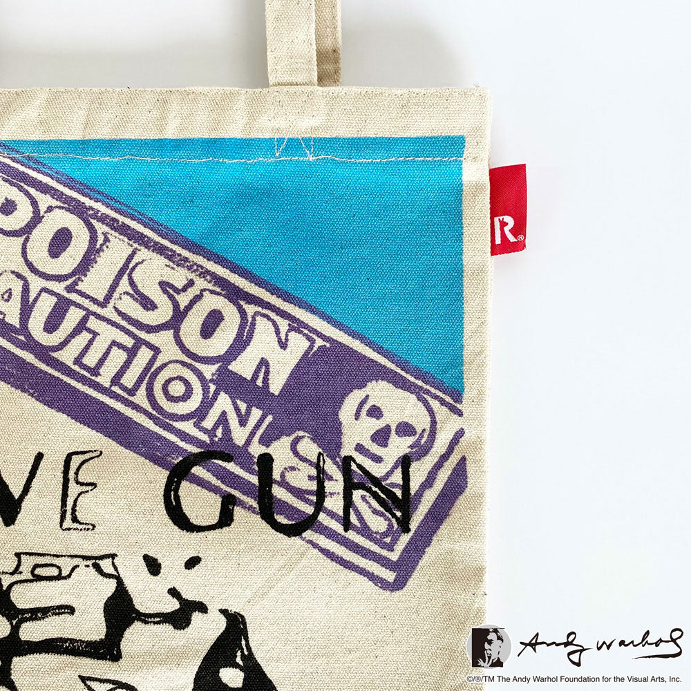 Andy Warhol / Have Gun Will Shoot, 1985-6,Poison Caution, 1985-6 Tote / 450104