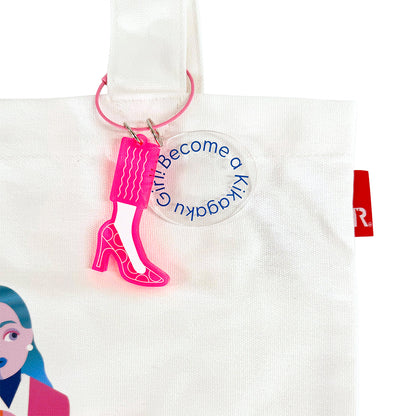 【LimitedEdition】キカガクガール × ROOTOTE / straight face girl TOTE / 015701