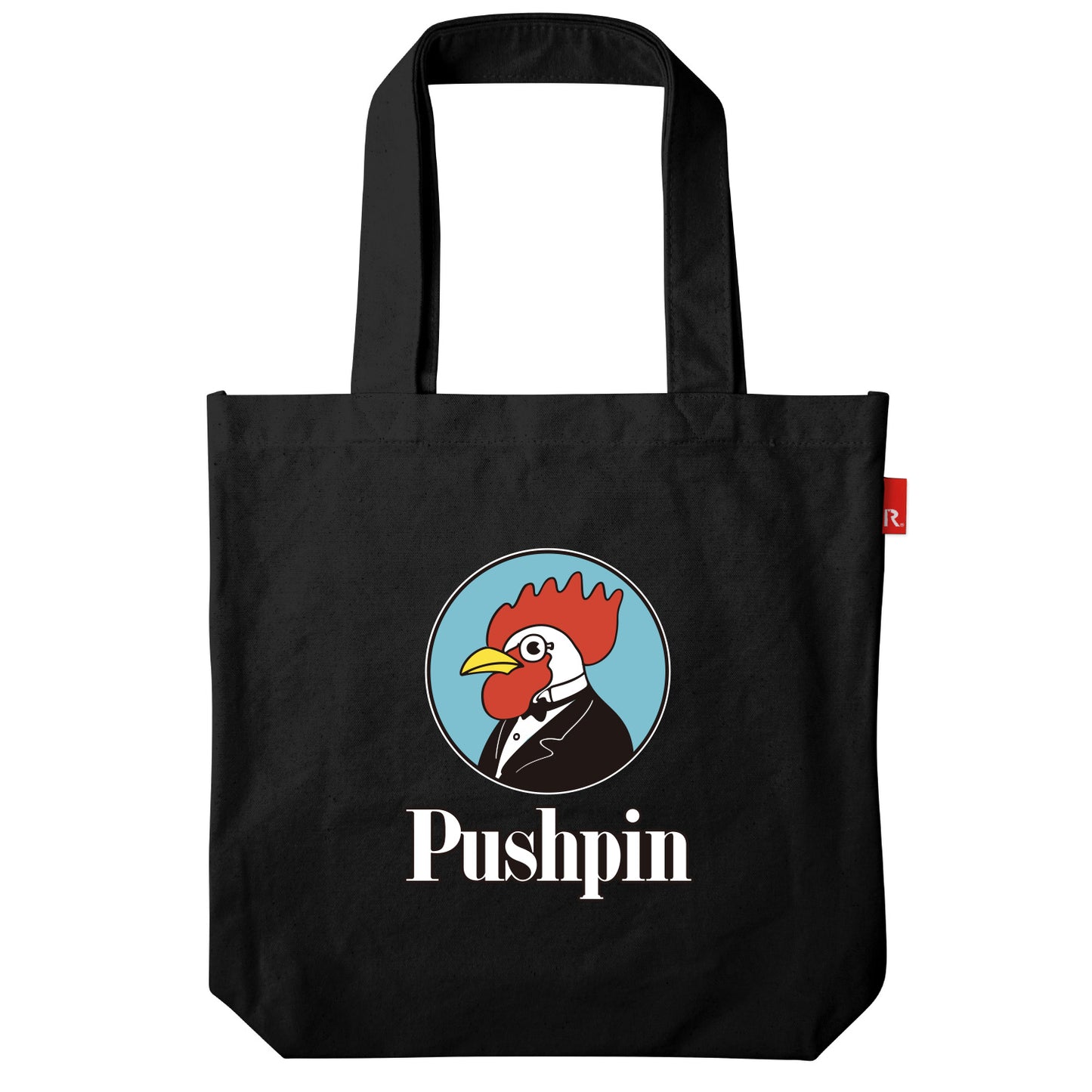 PushPin by Seymour Chwast × ROOTOTE / Pushpin Logo Black TALL / 002702