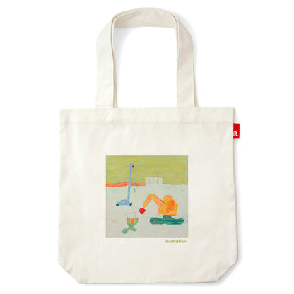 いのうえはるな 「花粉症の重機」/ illustration"The Choice" × ROOTOTE / 068203