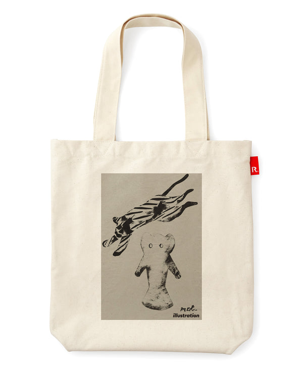 【入賞】おくまゆみ「Jump over」 / illustration"The Choice" × ROOTOTE / 047006