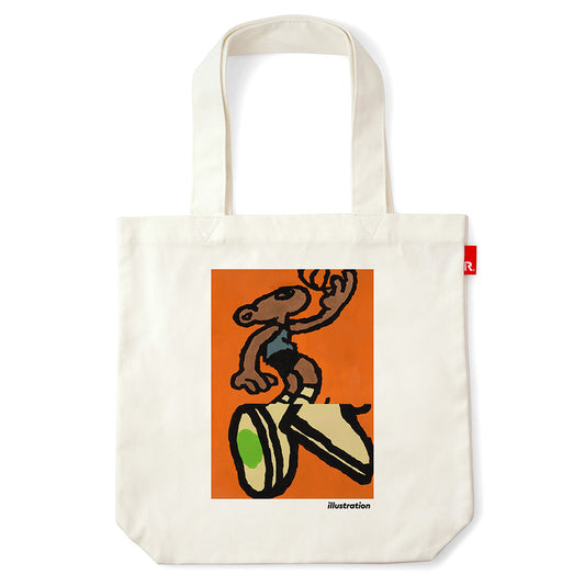 杉本優弥「レイアップシュート足の裏にガム」/ illustration"The Choice" × ROOTOTE / 068403