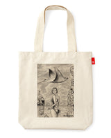 ユキオ“K”ソリッド「モノクロームの世界に空飛ぶエイを見た」 / illustration"The Choice" × ROOTOTE / 047309