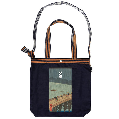 MAEKAKE Series / Ukiyo-e: Shower Tote Bag / 064104