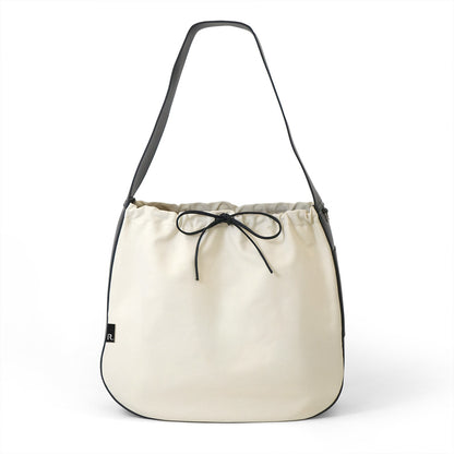RT；ESKA / Shape Tote - Circle / ivory