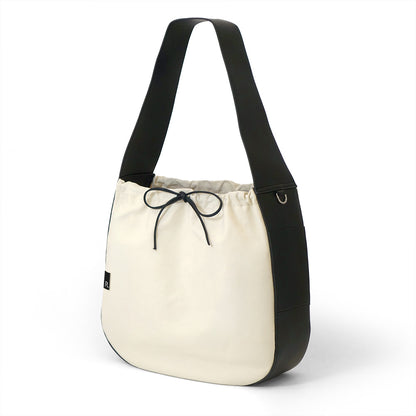 RT；ESKA / Shape Tote - Circle / ivory