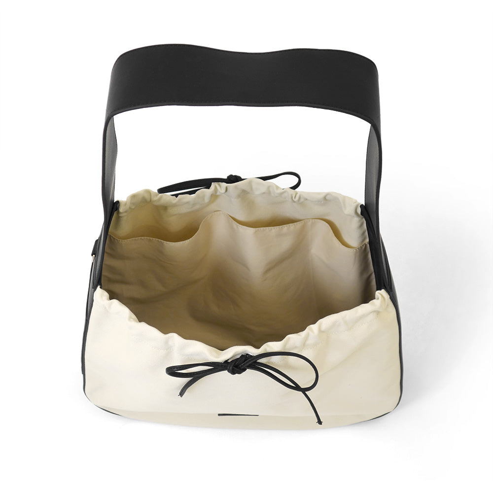 RT；ESKA / Shape Tote - Circle / ivory