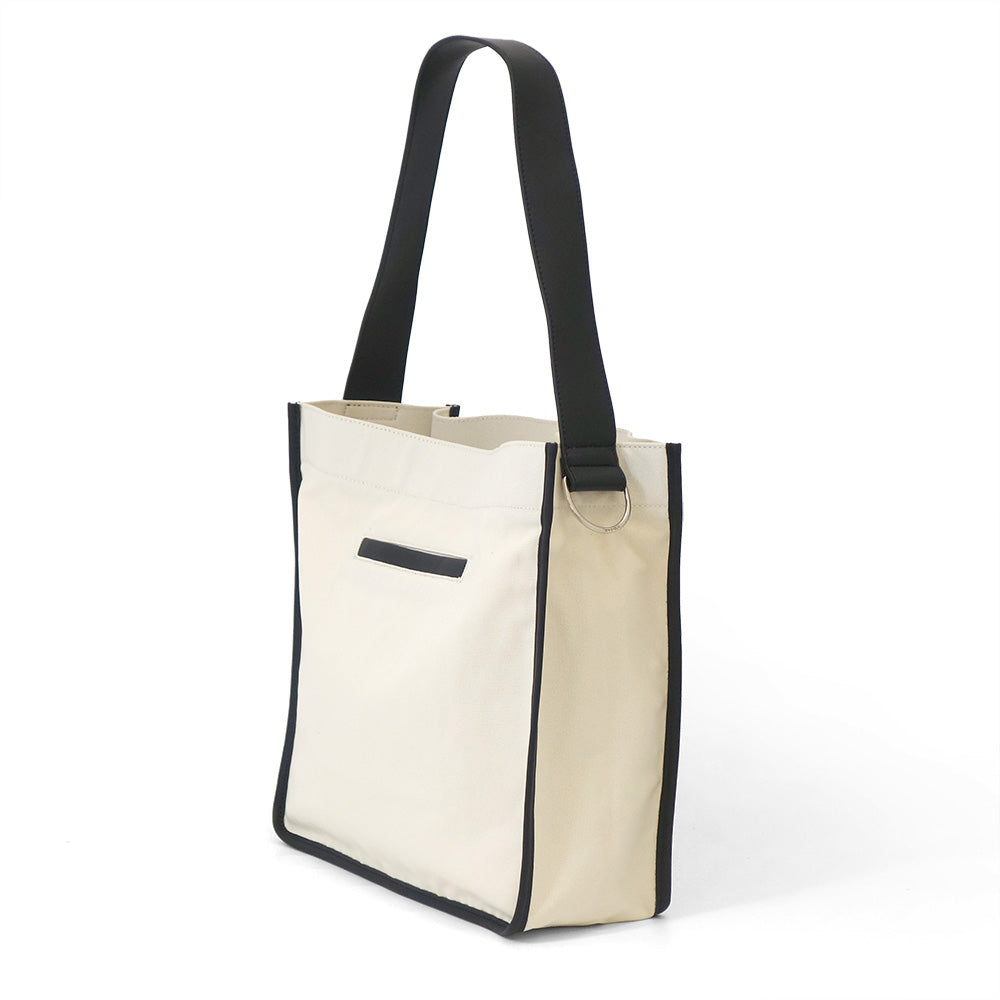 RT；ESKA / Shape Tote - Square / ivory
