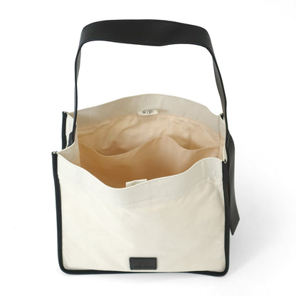 RT；ESKA / Shape Tote - Square / ivory