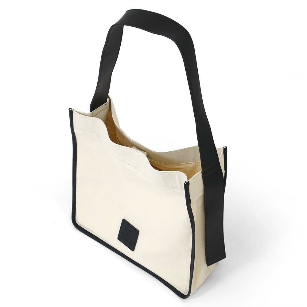 RT；ESKA / Shape Tote - Square / ivory