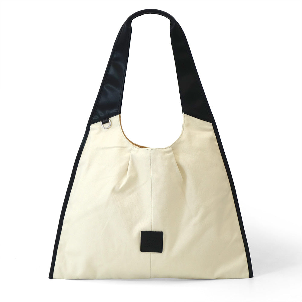 RT；ESKA / Shape Tote - Triangle / ivory