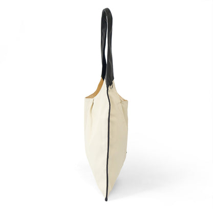 RT；ESKA / Shape Tote - Triangle / ivory