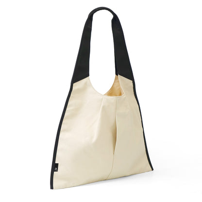 RT；ESKA / Shape Tote - Triangle / ivory
