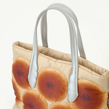 Planning design 2 o'clock x illustrator Tsuyuko x ROOTOTE / Fluffy bread tote "Anpan" / 010601