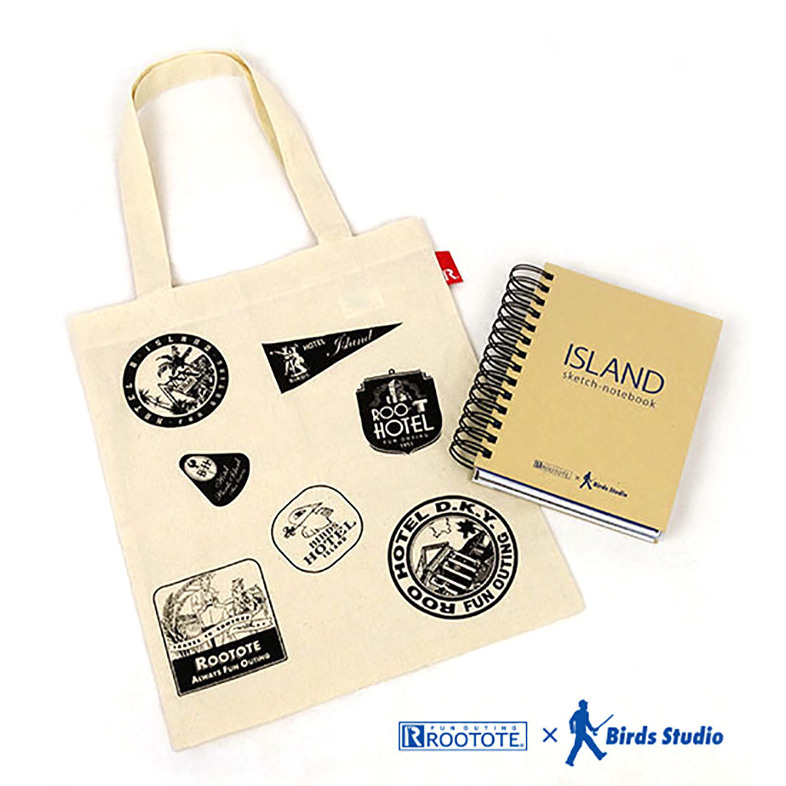 ROOTOTE×Birds Studio / Sketch-Notebook ISLAND / 488901