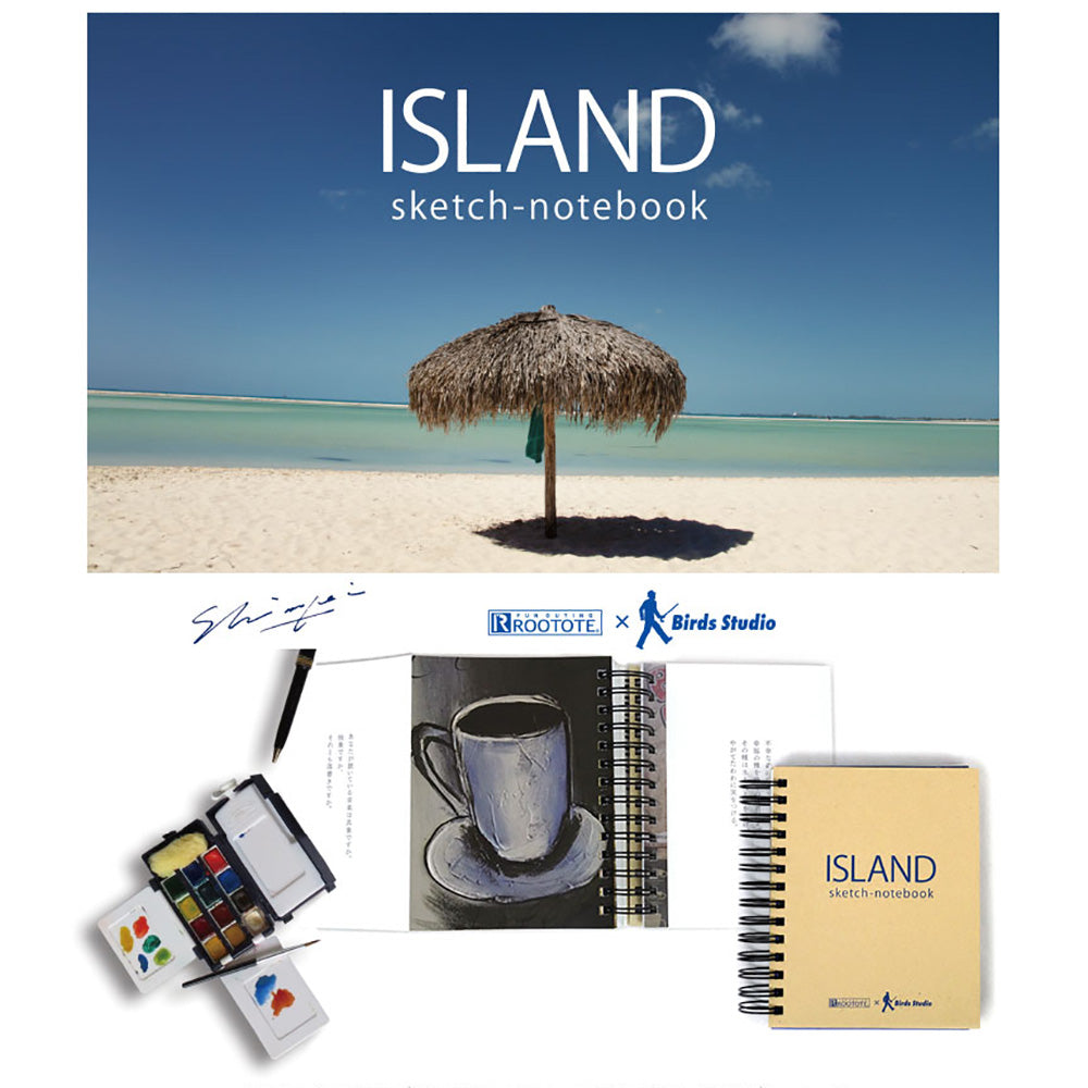 ROOTOTE×Birds Studio / Sketch-Notebook ISLAND / 488901