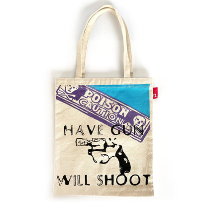 Andy Warhol / Have Gun Will Shoot, 1985-6,Poison Caution, 1985-6 Tote / 450104