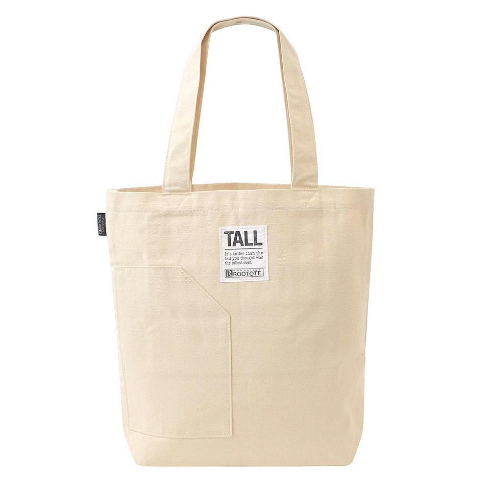 TALL Printed in Japan / CANVAS TOTE BAG "CHAMPAGNE" / 188105